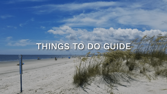 things to do st simons island rentals